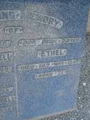 Emily KNILL-ABELL, mother died 5 Nov 1900 aged 57 years; William KNILL-ABELL, died 14 Feb 1926 aged 80 years; Ethel, sister, died 20 May 1947 aged 71 years; K.D. KNILL-ABELL, died 27 Nov 1963 aged 80 years, uncle of Madge & Nancy; Bald Hills (Sandgate) cemetery, Brisbane 