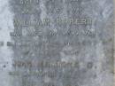 
John MACDONALD,
died 18 Feb 1897 aged 65 years;
William Robert,
son,
died in infancy;
John MACDONALD,
son,
died 26 Dec 1912 aged 25 years;
Alexander Sydney MCDONALD,
youngest son of Margaret MCDONALD,
killed in action Dernacourt
5 April 1918 aged 24 years;
[unnamed]
mother,
died 20 April 1932 aged 78 years;
Bald Hills (Sandgate) cemetery, Brisbane
