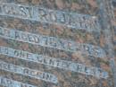 Hermann Carl August ROJAHN, died 12 Aug 1949 aged 78 years; Bertha ROJAHN, died 14 Dec 1960 aged 78 years; Elsie Bertha ROJAHN, died 21 Sept 1916 aged 5 years; George Carl ROJAHN, died 22 June 1955 aged 41 years; Bald Hills (Sandgate) cemetery, Brisbane 