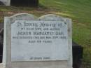 Agnes Margaret DAY, wife mother, died 29 Nov 1949 aged 64 years; Bald Hills (Sandgate) cemetery, Brisbane 
