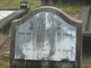 Adolf SCHUBERT, died 16 Aug 1936 aged 95 years; Wilhelmina, died 10 May 1941 aged 81 years; Bald Hills (Sandgate) cemetery, Brisbane 