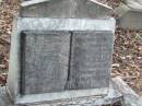 Albert GOLD, husband father, died 2 May 1957 aged 70 years; Charlotte E. GOLD, mother grandma, died 6-8-69 aged 90 years; Bald Hills (Sandgate) cemetery, Brisbane 
