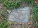 Edward Thomas HOWES, died 28-7-55 aged 71 years; Amy Rose HOWES, died 30-8-90 aged 98 years; Bald Hills (Sandgate) cemetery, Brisbane 