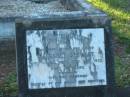 
Margaret STEWART,
mother sister,
died 21 May 1933 aged 74 years,
erected by family & brothers;
Bald Hills (Sandgate) cemetery, Brisbane

