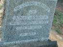 
Jonas JOHNSON,
died 26 May 1932 aged 99 years;
Bald Hills (Sandgate) cemetery, Brisbane
