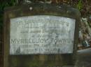 Myrell Joy TOWNER, daughter sister, died 7 Sept 1955 aged 13 years; Bald Hills (Sandgate) cemetery, Brisbane 