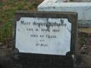 Mary Agnes EDWARDS, died 19 April 1929 aged 42 years; Bald Hills (Sandgate) cemetery, Brisbane 