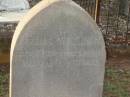 Irene WILLIAMS, born 17 Aug 1896?, died 19 Aug? 1896; Bald Hills (Sandgate) cemetery, Brisbane 