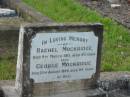 Elspeth Bruce, wife of John MCPHERSON, died 23 May 1881 aged 73 years; Rachel MOCKRIDGE, died 9 March 1915 aged 65 years; George MOCKRIDGE, died 22 Aug 1928 aged 84 years; Bald Hills (Sandgate) cemetery, Brisbane 