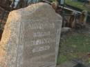 Annie HENDREN, grandma, 1832? - 1896; Annie J. KINGSFORD, ma, 1869? - 1940; Bald Hills (Sandgate) cemetery, Brisbane 