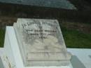 Maurice Lionel BISSELL, 1910 - 2000; [unnamed] mother, died 13 July 1936; George Ernest BISSELL, 1876 - 1917; George Laidler BISSELL, 1915 - 1918; Gerald George BISSELL, 1904 - 1934; Enid Dorothy Ellen BOWDEN (nee BISSELL), 18-10-1903 - 5-11-2003, mum nana; Bald Hills (Sandgate) cemetery, Brisbane 