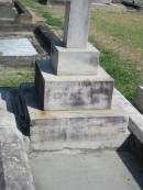 Lionel James Hassall
(son of J C and S M Hassall)
Born 25 Apr 1887
Died 4 Feb 1897
Anglican Cemetery, Sherwood.