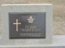 J.A. Bower
8 Jan 1961 age 47
husband of Mary and father of Anne and Michael
Sherwood (Anglican) Cemetery, Brisbane