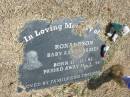 Baby Aaron James Ronaldson
born 17-11-95
died 14-7-96
Sherwood (Anglican) Cemetery, Brisbane