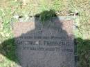 Gertrude Freiberg 30 Aug 1972 aged 77  Sherwood (Anglican) Cemetery, Brisbane 