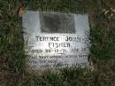 Terence John Fisher
died 28-12-71 age 20
Sherwood (Anglican) Cemetery, Brisbane