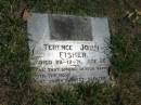 
Terence John Fisher 
died 28-12-71 age 20

Sherwood (Anglican) Cemetery, Brisbane
