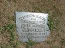 William John Williams
died 15 Aug 1963
Sherwood (Anglican) Cemetery, Brisbane