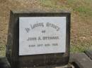 John A OTTAWAY
29 Aug 1939
Sherwood (Anglican) Cemetery, Brisbane