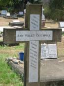 
Amy Violet CATCHPOLE
Oct 19 1927 aged 23

Sherwood (Anglican) Cemetery, Brisbane
