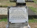 
Henry Garland MILNER
14 May 1923 aged 57,
his wife,
Florence May MILNER
26 Jul 1951 aged 78

Sherwood (Anglican) Cemetery, Brisbane

