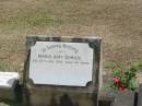 Maria Amy DORAN
20 Jun 1932 aged 55
Sherwood (Anglican) Cemetery, Brisbane
