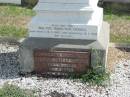 
Walter Hamilton CRAIES
born Ipswich 16-2-1857
Died Graceville 9-7-1932

Helene (Nell) CRAIES
27-12-1890
5-4-1972

Sherwood (Anglican) Cemetery, Brisbane

