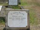 
Emily
wife of
Charles Edward JODRELL
15 Feb 1936

Sherwood (Anglican) Cemetery, Brisbane

