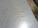 John A. Dunlop
30 Apr 1924
aged 80yrs
Sherwood (Anglican) Cemetery, Brisbane