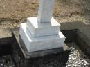 Kenneth John
infant son of J and J CURRY
died Jul 28 1917 aged 6 weeks
Sherwood (Anglican) Cemetery, Brisbane