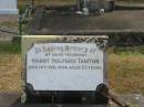 
Harry Holford TAINTON
14 Feb 1954 aged 57

Sherwood (Anglican) Cemetery, Brisbane

