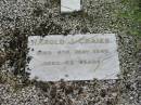 
Harold J CRAIES
6 May 1940 aged 43 yrs

Sherwood (Anglican) Cemetery, Brisbane

