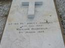 Louisa Elizabeth HIGHFIELD
6 Feb 1909
William HIGHFIELD
9 Mar 1923
Sherwood (Anglican) Cemetery, Brisbane