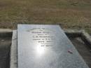 
Dora Grey
wife of C.H. HIGHFIELD
widow of F.G. COE
died 1928

Sherwood (Anglican) Cemetery, Brisbane

