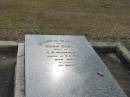 Dora Grey
wife of C.H. HIGHFIELD
widow of F.G. COE
died 1928
Sherwood (Anglican) Cemetery, Brisbane