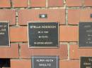 Stella HODSDON
20-3-1998
89 years
Sherwood (Anglican) Cemetery, Brisbane