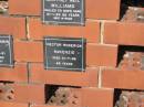 
Hector Roderick McKENZIE
31-7-96
68 yrs

Sherwood (Anglican) Cemetery, Brisbane
