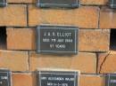 J A S ELLIOT
7 Jul 1964
57 yrs
Sherwood (Anglican) Cemetery, Brisbane