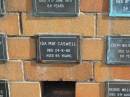 Ida May CASWELL
24-8-80
86 yrs
Sherwood (Anglican) Cemetery, Brisbane
