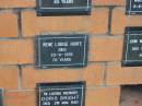 Irene Louise HOOFE
20-9-1976
70 yrs
Sherwood (Anglican) Cemetery, Brisbane