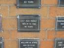 
Lily Ada NOBLE
19-8-59
86 yrs

Sherwood (Anglican) Cemetery, Brisbane
