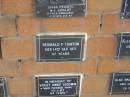 Reginald F TAINTON
14 Dec 1971
47 yrs
Sherwood (Anglican) Cemetery, Brisbane