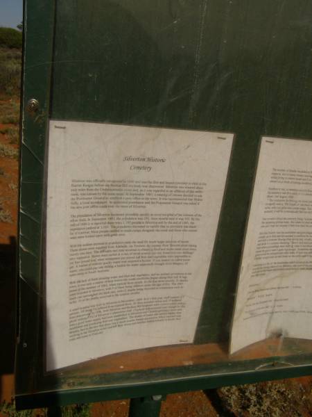 Silverton cemetery,  | New South Wales  | 