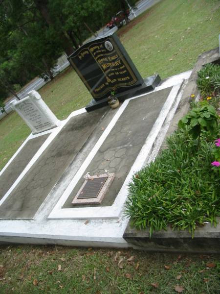 Rose Emily MURRAY, wife mother grandmother,  | died 6-1-1984 aged 58 years;  | Baby MURRAY,  | nana Rose,  | baby girl of Donald & Petra MURRAY,  | died 6 Dec 1999 (22 weeks gest);  | Slacks Creek St Mark's Anglican cemetery, Daisy Hill, Logan City  | 