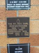 
Carl ROEMERMANN
1905-1991

Liberal Catholic Church of St Alban, Brisbane

