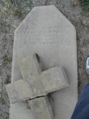 Franz J C RUNGE b: 1855, d: 1879 aged 24 Stone Quarry Cemetery, Jeebropilly, Ipswich 