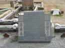 
William W HEADRICK
3 Feb 1930, aged 51
(his son) Percy 
13 Jan 1924, aged 15 months
Alfred Wilfred
30 Aug 1938, aged 27 years
Mary HEADRICK
25 Jul 1955, aged 68
Stone Quarry Cemetery, Jeebropilly, Ipswich
