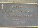 Percy Norman ELLIOTT (Mac) 18 May 1993, aged 86 Stone Quarry Cemetery, Jeebropilly, Ipswich 