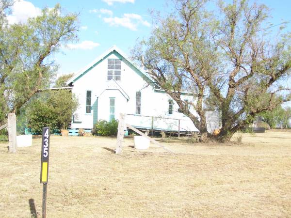 former St Andrew's Anglican church, Swan Creek, Warwick Shire  | 