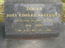 Edward Sweetman DOLAN, son of Ethel & Tom, 1916 - 2000; Tallebudgera Catholic cemetery, City of Gold Coast 
